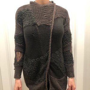 Women's Diesel  Mix Media Knit Cardigan/jacket